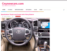 Tablet Screenshot of cnynewcars.com